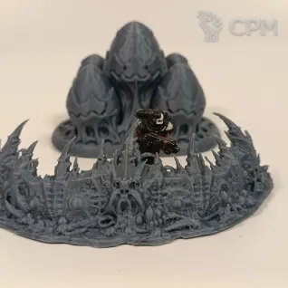 Описание картинки Террейн тиранид от 3d_Bear по цене 500руб | Свободный Рынок Миниатюр - СРМ