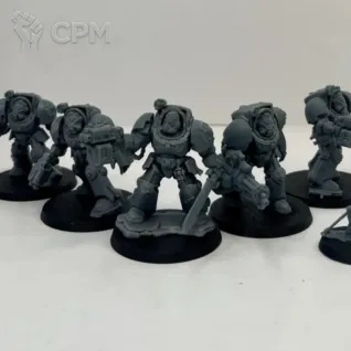 Описание картинки Crux terminator + покрас на выбор от No1se knight по цене 3 500руб | Свободный Рынок Миниатюр - СРМ