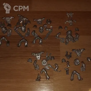 Описание картинки Khorne berzerkers от Ilya Walrus по цене 100руб | Свободный Рынок Миниатюр - СРМ