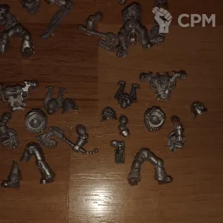 Описание картинки Khorne berzerkers от Ilya Walrus по цене 100руб | Свободный Рынок Миниатюр - СРМ
