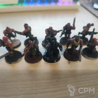 Описание картинки Толпа Catachan jungle fighters от Shopot по цене 1 000руб | Свободный Рынок Миниатюр - СРМ