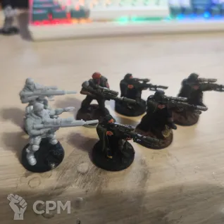 Описание картинки Толпа Catachan jungle fighters от Shopot по цене 1 000руб | Свободный Рынок Миниатюр - СРМ
