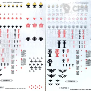 Описание картинки Witch Hunters Transfer Sheet 2шт. от Zversh по цене 100руб | Свободный Рынок Миниатюр - СРМ