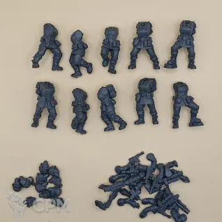 Описание картинки FreeGuard Sisters от PocketSized Prints по цене 500руб | Свободный Рынок Миниатюр - СРМ