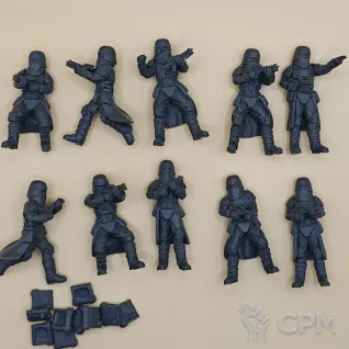 Описание картинки Imperial winter troopers от PocketSized Prints по цене 500руб | Свободный Рынок Миниатюр - СРМ
