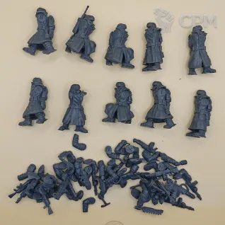 Описание картинки Ice warriors squad от PocketSized Prints по цене 500руб | Свободный Рынок Миниатюр - СРМ