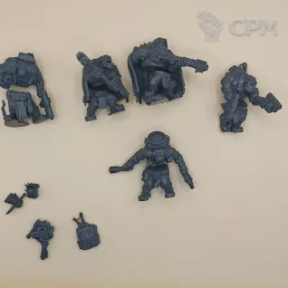 Описание картинки Bridgeburners от PocketSized Prints по цене 300руб | Свободный Рынок Миниатюр - СРМ