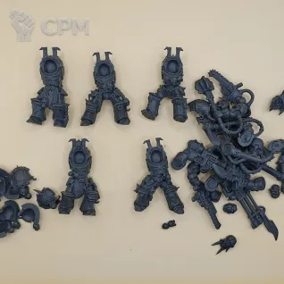 Описание картинки Old terminators scan от PocketSized Prints по цене 400руб | Свободный Рынок Миниатюр - СРМ