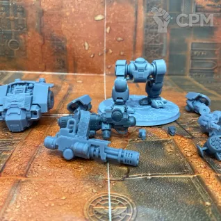 Описание картинки Redemptor Dreadnought от Zikzak по цене 700руб | Свободный Рынок Миниатюр - СРМ