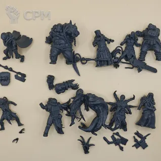 Описание картинки Corrupted guard Butchers от PocketSized Prints по цене 500руб | Свободный Рынок Миниатюр - СРМ