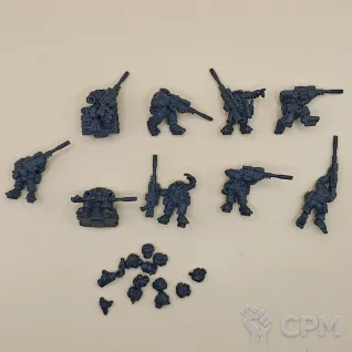 Описание картинки Halfling snipers от PocketSized Prints по цене 450руб | Свободный Рынок Миниатюр - СРМ