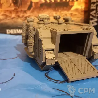 Описание картинки Танк насарог от The Dorn Heresy по цене 100руб | Свободный Рынок Миниатюр - СРМ