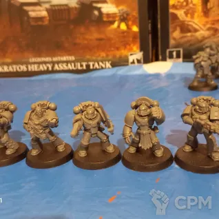 Описание картинки Мк4 командник от The Dorn Heresy по цене 100руб | Свободный Рынок Миниатюр - СРМ