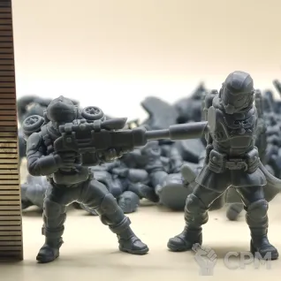 Описание картинки Солянка гвардейцев от PocketSized Prints по цене 500руб | Свободный Рынок Миниатюр - СРМ