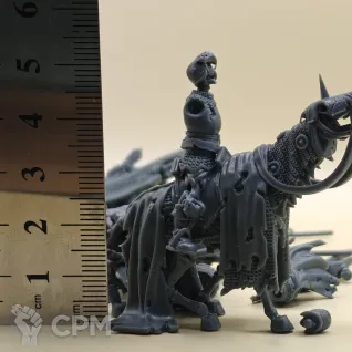 Описание картинки Undead Knights от PocketSized Prints по цене 500руб | Свободный Рынок Миниатюр - СРМ