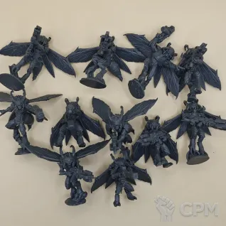 Описание картинки Wespids Void Stingers от PocketSized Prints по цене 500руб | Свободный Рынок Миниатюр - СРМ