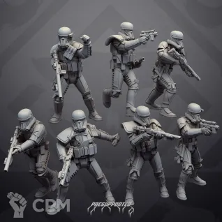 Описание картинки Death troopers от PocketSized Prints по цене 500руб | Свободный Рынок Миниатюр - СРМ