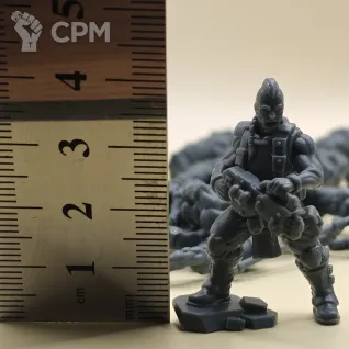 Описание картинки Ork Slayers squad от PocketSized Prints по цене 500руб | Свободный Рынок Миниатюр - СРМ