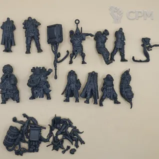 Описание картинки Grimguard Operatives от PocketSized Prints по цене 500руб | Свободный Рынок Миниатюр - СРМ
