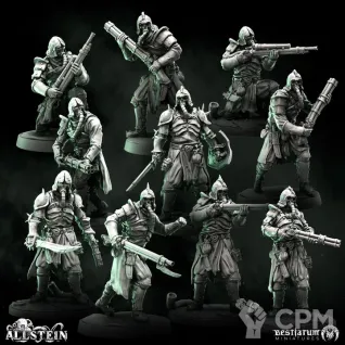 Описание картинки Bane Gunners от PocketSized Prints по цене 500руб | Свободный Рынок Миниатюр - СРМ