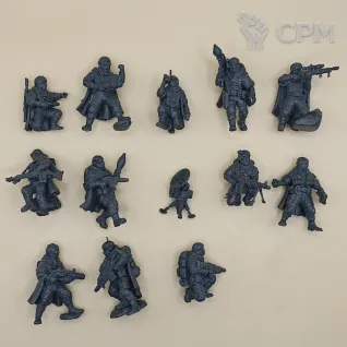 Описание картинки Tallarn Spectre squad от PocketSized Prints по цене 500руб | Свободный Рынок Миниатюр - СРМ