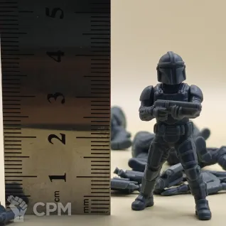 Описание картинки Mandalorians squad от PocketSized Prints по цене 500руб | Свободный Рынок Миниатюр - СРМ