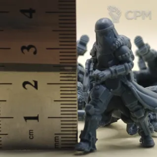Описание картинки Winter troopers Heavy scouts от PocketSized Prints по цене 500руб | Свободный Рынок Миниатюр - СРМ