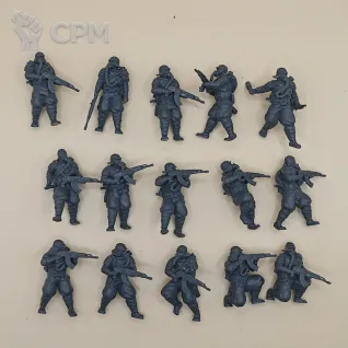 Описание картинки Thul Footsoldiers от PocketSized Prints по цене 500руб | Свободный Рынок Миниатюр - СРМ
