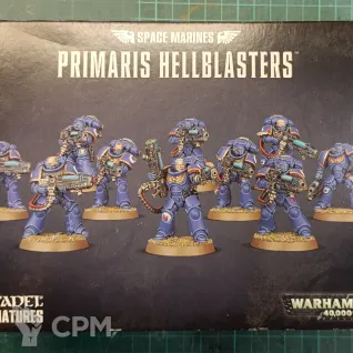 Описание картинки Space marines primaris hellblasters от Pickelhelm studio по цене 100руб | Свободный Рынок Миниатюр - СРМ