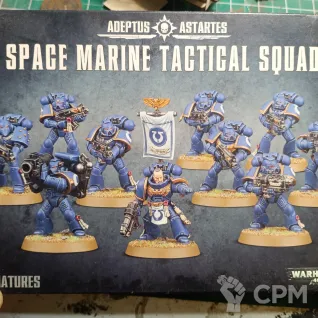 Описание картинки Space marine tactical squad от Pickelhelm studio по цене 100руб | Свободный Рынок Миниатюр - СРМ