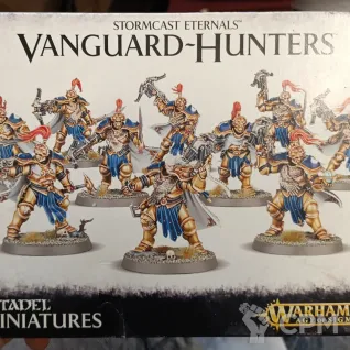 Описание картинки Stormcast eternals Vanguard-hunters от Pickelhelm studio по цене 100руб | Свободный Рынок Миниатюр - СРМ