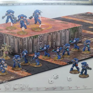 Описание картинки know no fear + BONUS space marines от Pickelhelm studio по цене 100руб | Свободный Рынок Миниатюр - СРМ