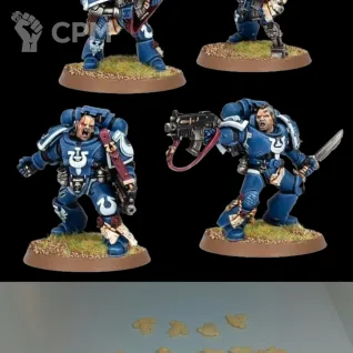 Описание картинки Ultramarines Tyrannic War Veterans (old) от Орки с наГорки по цене 100руб | Свободный Рынок Миниатюр - СРМ