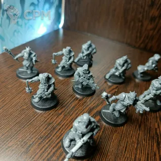 Описание картинки Культисты хаоса (ориг) от Leandres по цене 500руб | Свободный Рынок Миниатюр - СРМ