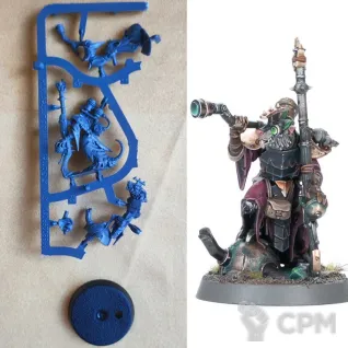 Описание картинки Warlock Engineer от aldger по цене 900руб | Свободный Рынок Миниатюр - СРМ