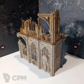 Описание картинки Sector Imperialis Administratum ruins от OMG_SL по цене 2 000руб | Свободный Рынок Миниатюр - СРМ