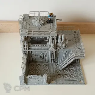 Описание картинки Precinct Umbra от Printopocalypse 3D по цене 1 800руб | Свободный Рынок Миниатюр - СРМ