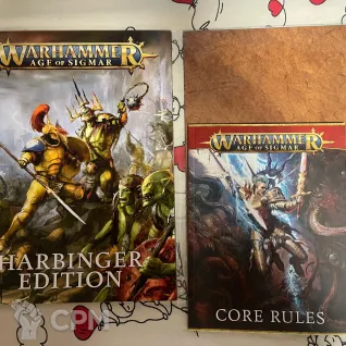 Описание картинки книжка правил + рекламная книжка + бумажное поле из harbinger от Антон Ша по цене 100руб | Свободный Рынок Миниатюр - СРМ