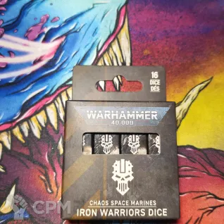 Описание картинки Iron Warriors Dice Set от Timbersonik по цене 100руб | Свободный Рынок Миниатюр - СРМ