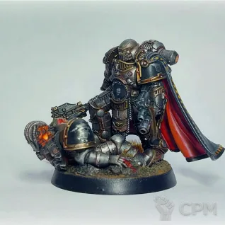 Описание картинки Barabas Dantioch (Centurion with Power Maul MKII armour) от Ravechwood по цене 1 500руб | Свободный Рынок Миниатюр - СРМ