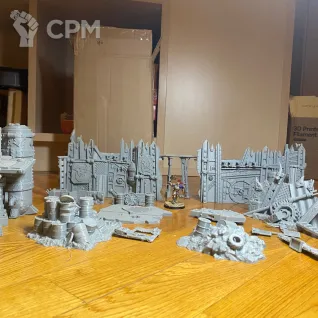 Описание картинки Террейн Killzone Octarius (Реплика) от SaJRa по цене 1 000руб | Свободный Рынок Миниатюр - СРМ