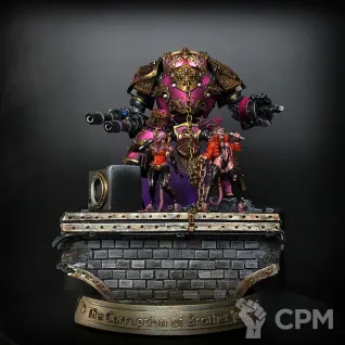 Описание картинки Contemptor Dreadnought (The Corruption of Brother Judas) от Ravechwood по цене 4 000руб | Свободный Рынок Миниатюр - СРМ