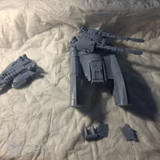 Описание картинки Caladius Grav-tank от 3d печать на заказ по цене 800руб | Свободный Рынок Миниатюр - СРМ