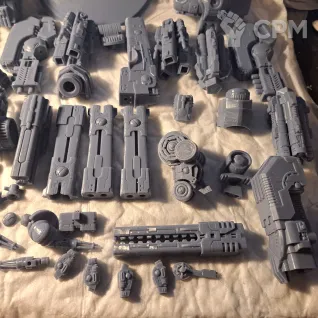 Описание картинки Ta’unar Supremacy Armour (полный комплект) от 3d печать на заказ по цене 4 000руб | Свободный Рынок Миниатюр - СРМ