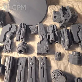 Описание картинки Ta’unar Supremacy Armour (полный комплект) от 3d печать на заказ по цене 4 000руб | Свободный Рынок Миниатюр - СРМ