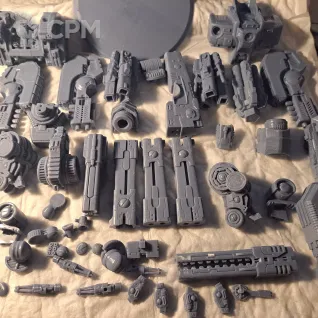 Описание картинки Ta’unar Supremacy Armour (полный комплект) от 3d печать на заказ по цене 4 000руб | Свободный Рынок Миниатюр - СРМ