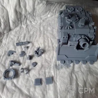 Описание картинки Vindicator ( Hunter-killer missile и снаряд с краном в комплекте) от 3d печать на заказ по цене 100руб | Свободный Рынок Миниатюр - СРМ