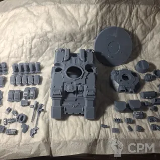 Описание картинки Repulsor Executioner от 3d печать на заказ по цене 100руб | Свободный Рынок Миниатюр - СРМ