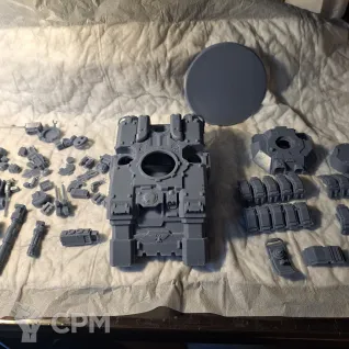 Описание картинки Repulsor Executioner от 3d печать на заказ по цене 100руб | Свободный Рынок Миниатюр - СРМ