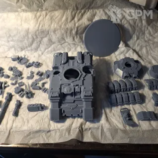 Описание картинки Repulsor Executioner от 3d печать на заказ по цене 1 000руб | Свободный Рынок Миниатюр - СРМ